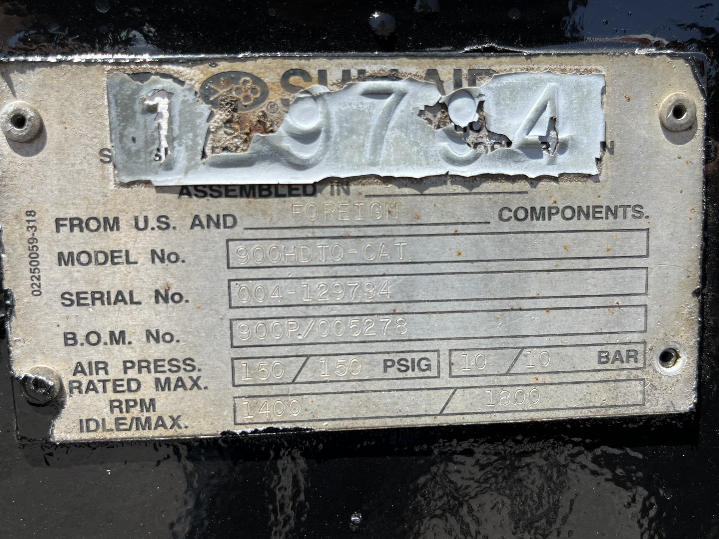 ./imagenes/INVOICE/2019/16904/COMPRESOR SULLAIR 900HD TQ 900 (34).JPG